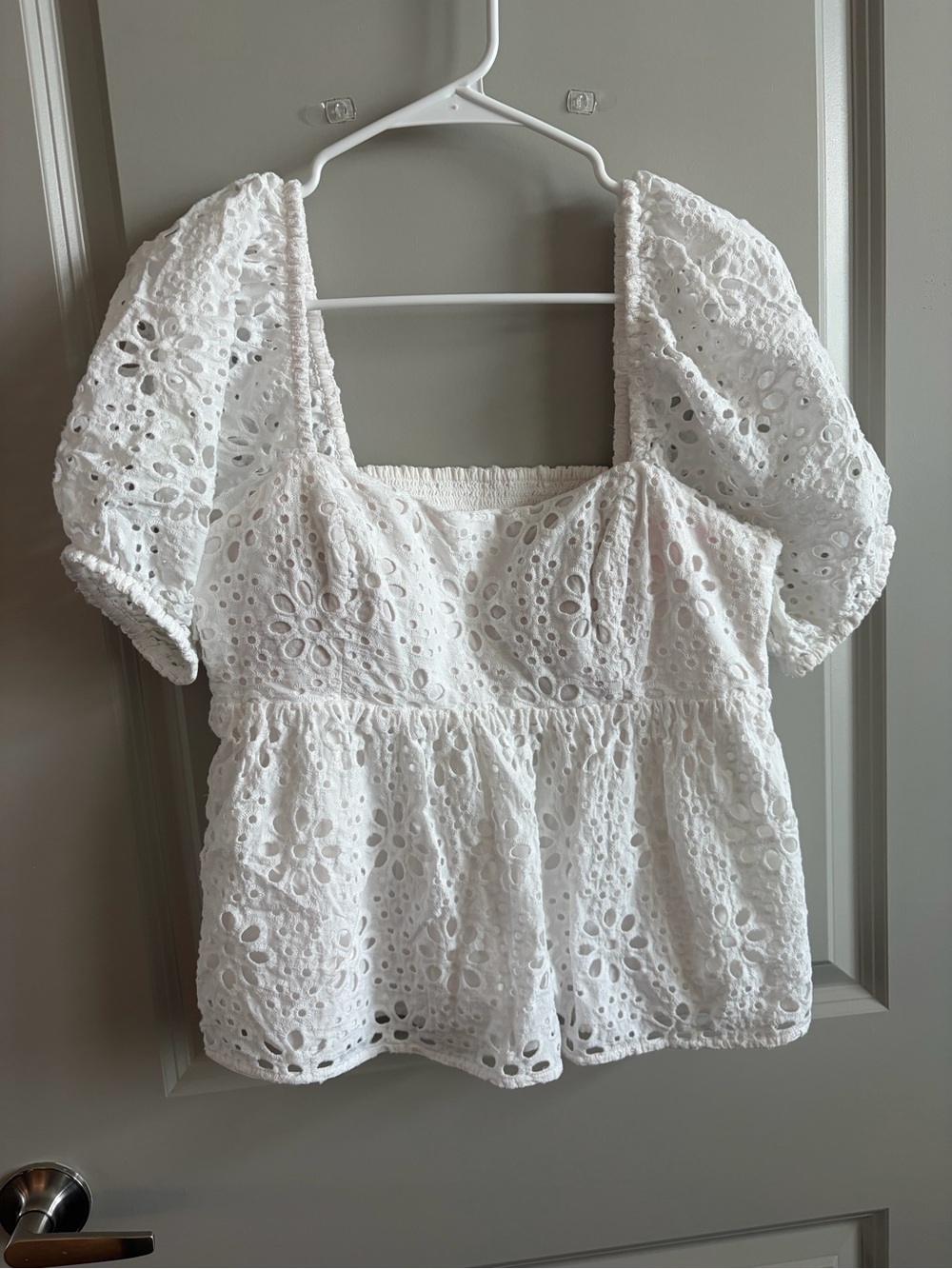 Lilly Pulitzer Kay Short Sleeve Eyelet Top